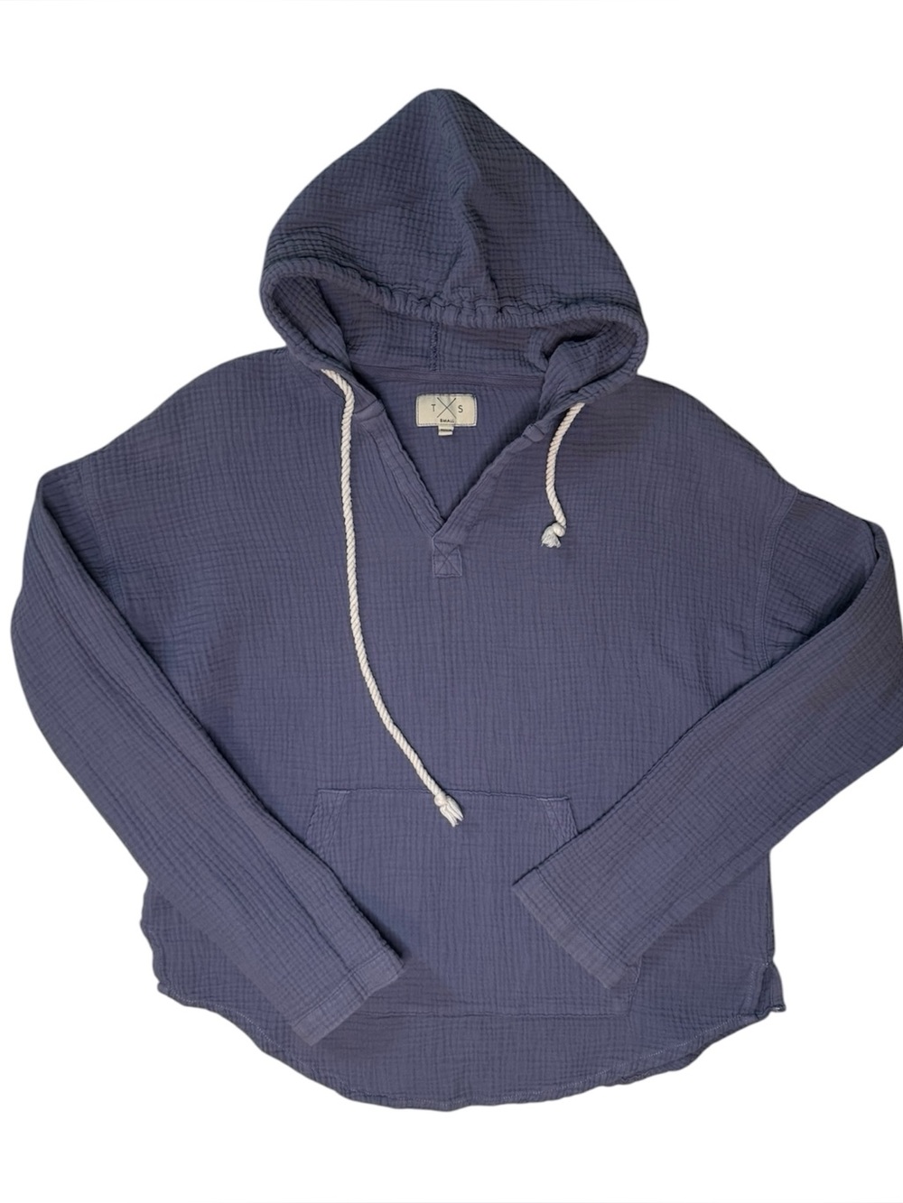 Cotton Hooded Pullover